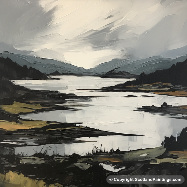 Painting - Loch Doon - Scottish Lochs