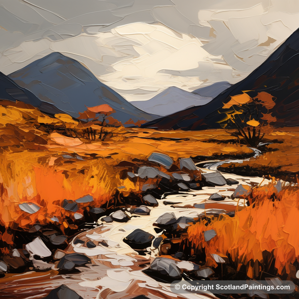 Painting - Glencoe - Glencoe