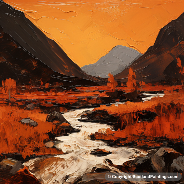 Painting - Glencoe - Glencoe