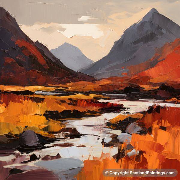 Painting - Glencoe - Glencoe