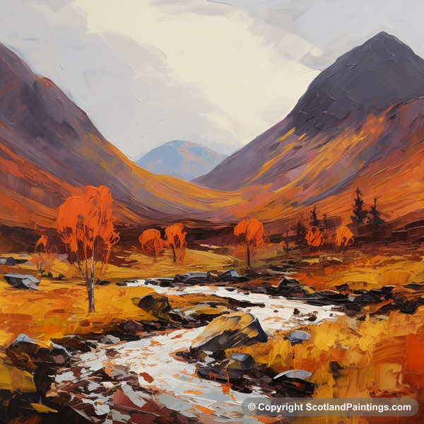 Painting - Glencoe - Glencoe