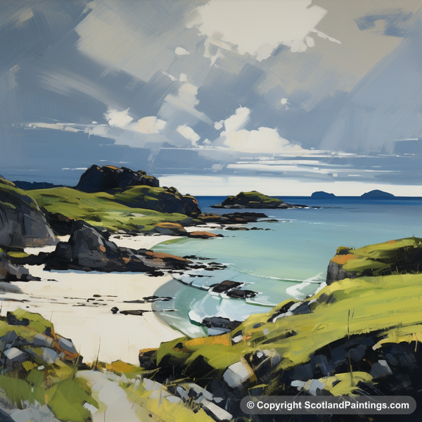 Painting - Achmelvich Bay - Scottish Beaches