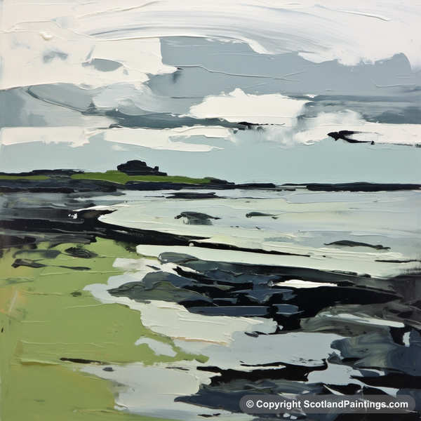 Painting - Largo Bay - Scottish Beaches