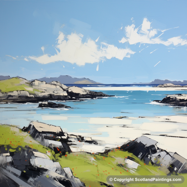 Painting - Isle of Harris - Scotland in Summer