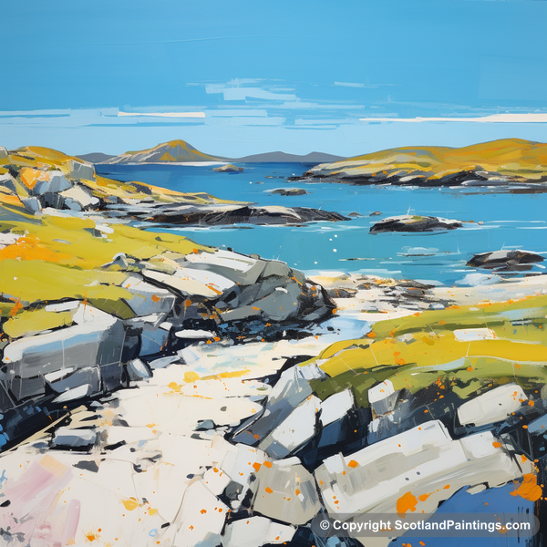 Painting - Isle of Harris - Scotland in Summer