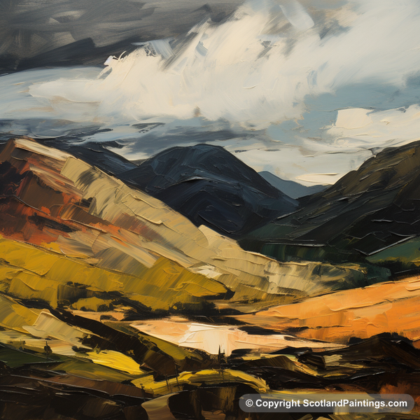 Painting - Ben Lawers - Scottish Munros