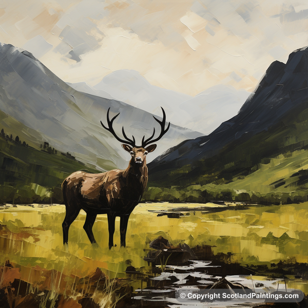 Painting - Glencoe - Scotland in Summer