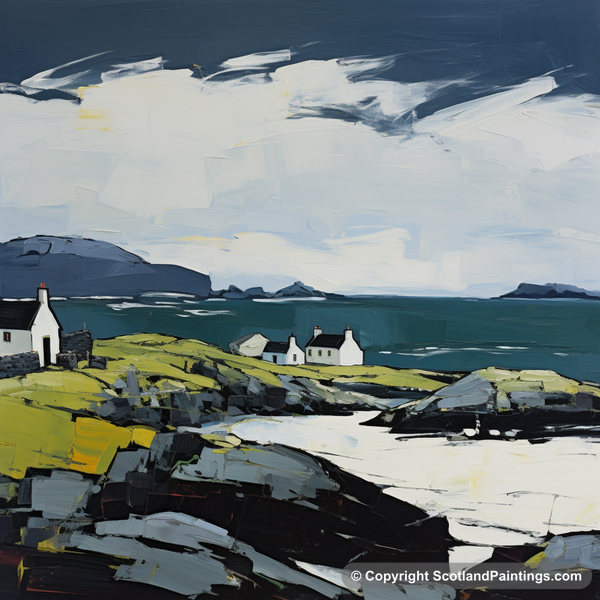 Painting - Isle of Barra - Scottish Islands