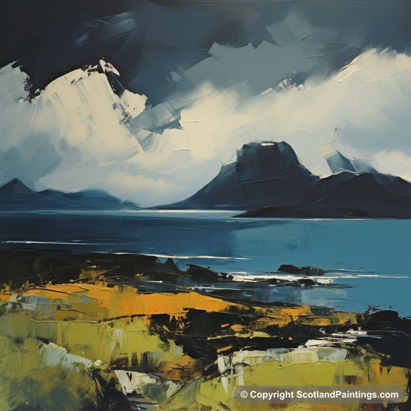 Painting - Isle of Rum - Scottish Islands