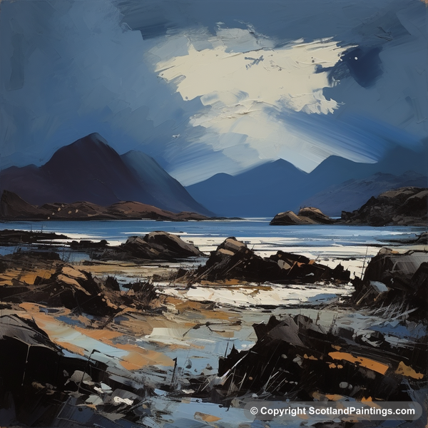 Painting - Isle of Rum - Scottish Islands