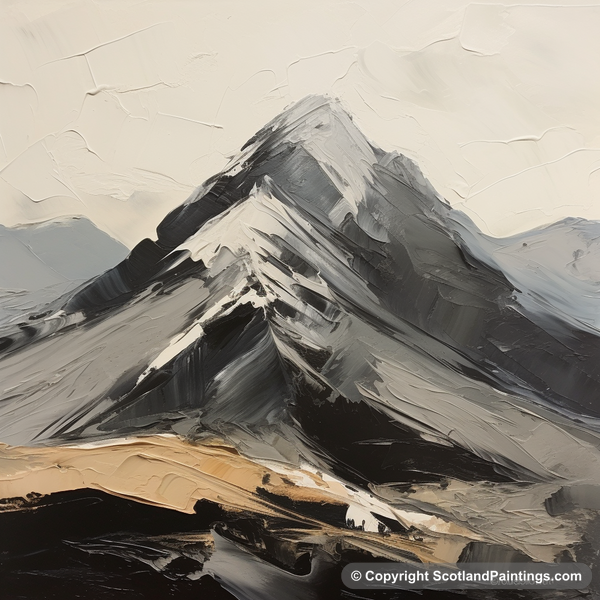 Painting - Ben More - Scottish Munros