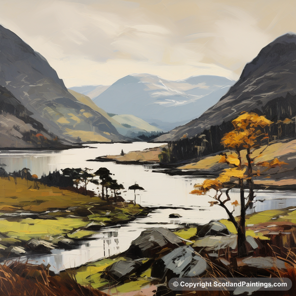 Painting - Glenfinnan - Scottish Glens