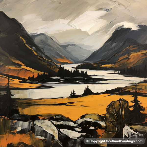 Painting - Glenfinnan - Scottish Glens