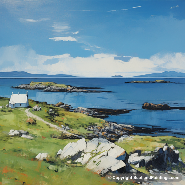 Painting - Isle of Scalpay - Scotland in Summer