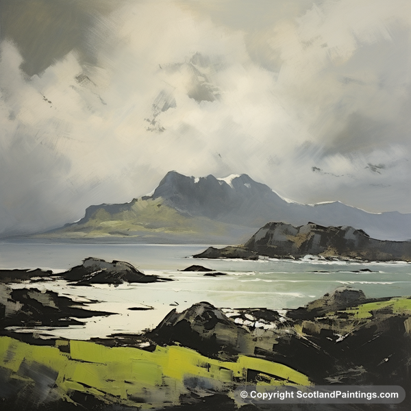 Painting - Isle of Eigg - Scottish Islands