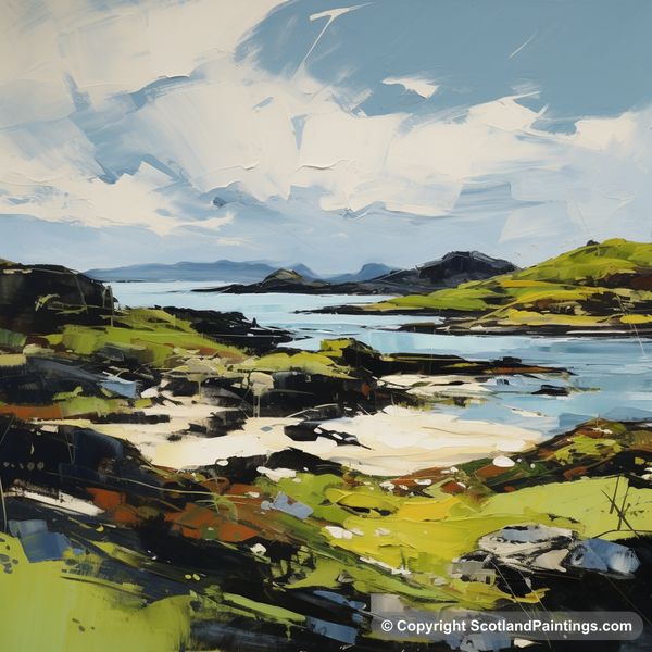 Painting - Lochinver Bay - Scottish Coves