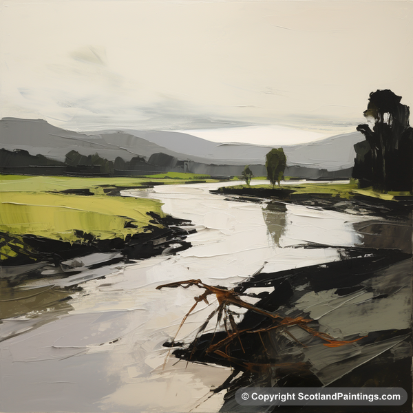 Painting - River Leven - Scottish Rivers