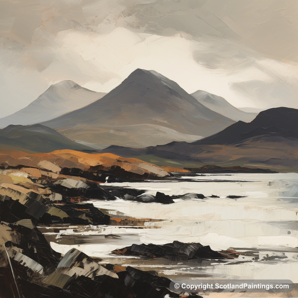 Painting - Ben More - Scottish Mountains