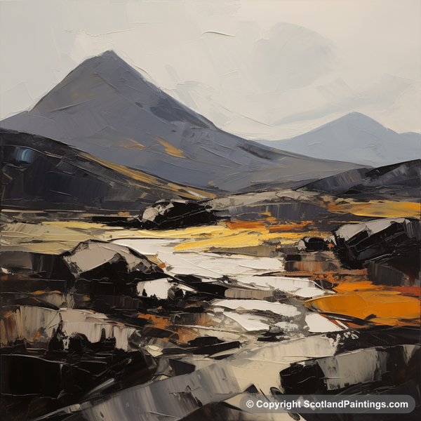 Painting - Ben More - Scottish Mountains