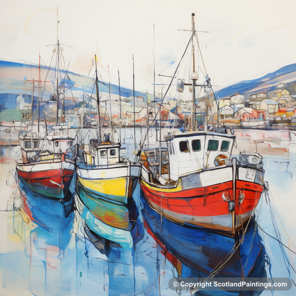 Painting - Ullapool Harbour - Scotland Favourites