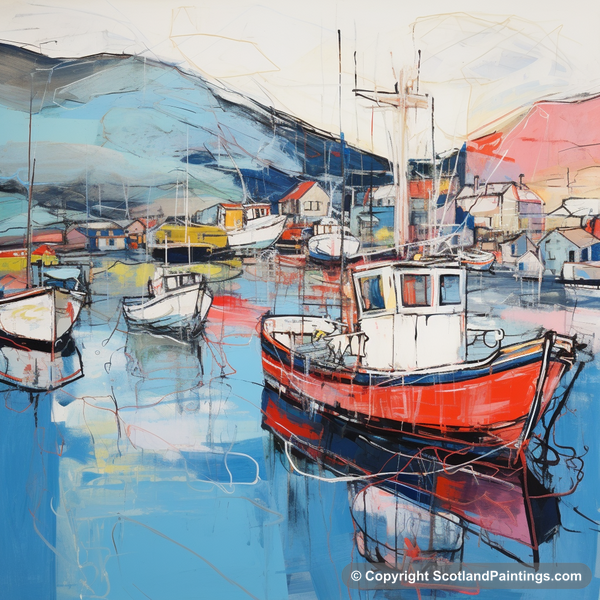 Painting - Ullapool Harbour - Scotland Favourites