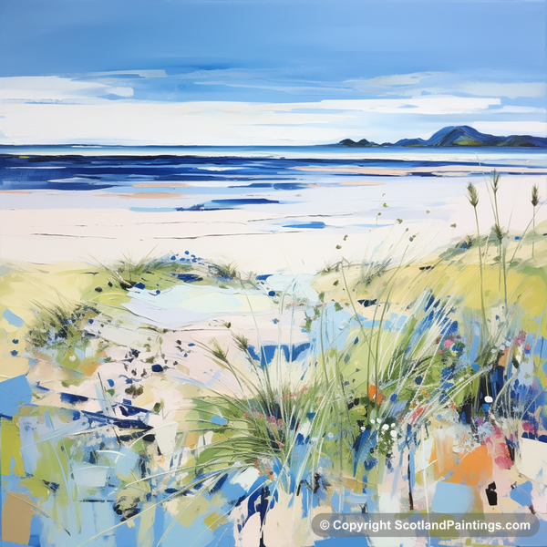 Painting - Longniddry Beach - Scotland in Summer