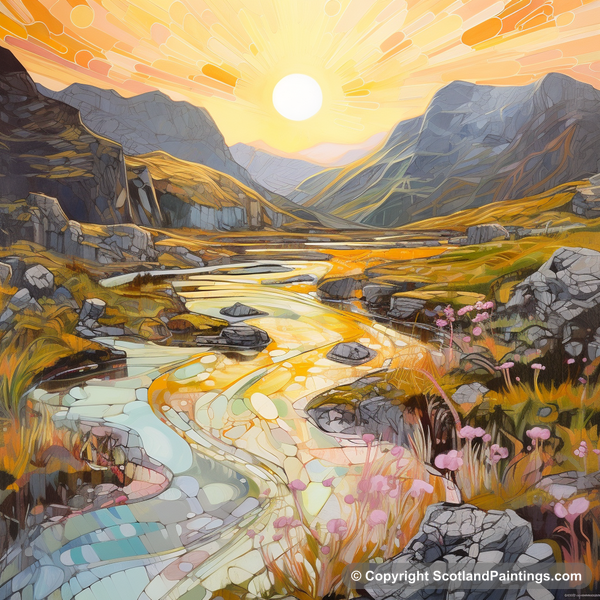 Painting - Isle of Skye - Scotland in Summer