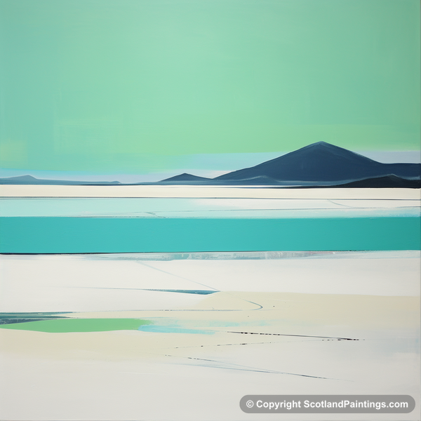 Painting - Luskentyre Beach - Modern & Minimal