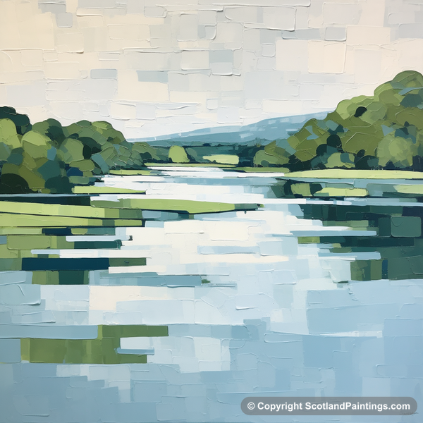 Painting - River Isla - Modern & Minimal