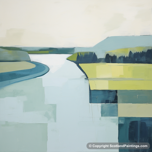 Painting - River Isla - Modern & Minimal