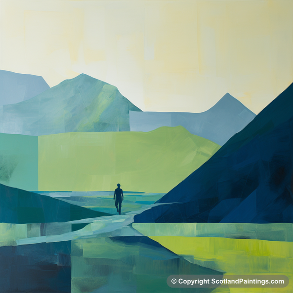 Painting - Glencoe - Modern & Minimal