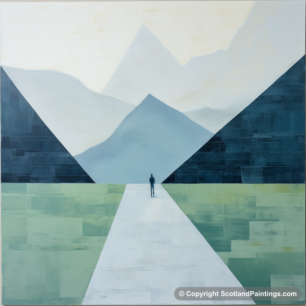 Painting - Glencoe - Modern & Minimal