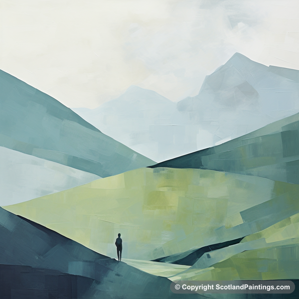 Painting - Glencoe - Modern & Minimal