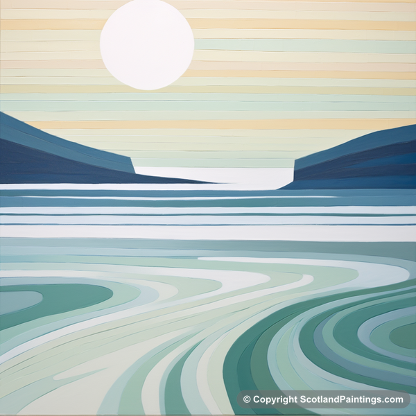 Painting - Durness Beach - Modern & Minimal