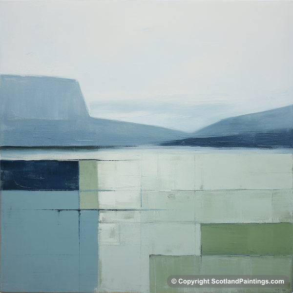 Painting - Loch Maree - Modern & Minimal