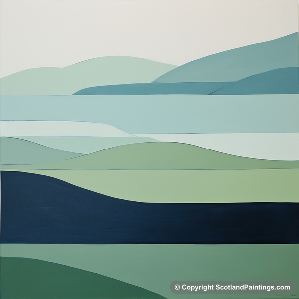 Painting - Ben Lawers - Modern & Minimal