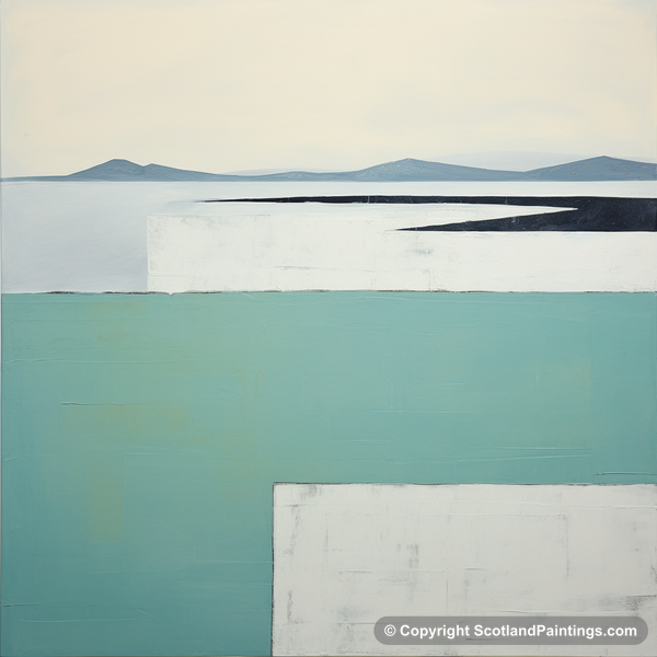 Painting - Isle of Barra - Modern & Minimal