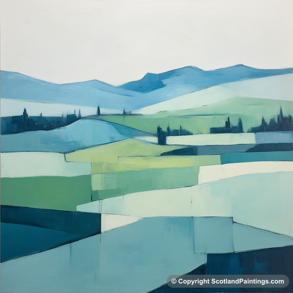 Painting - Glen Tanar - Modern & Minimal