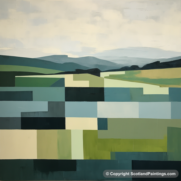 Painting - Glen Tanar - Modern & Minimal