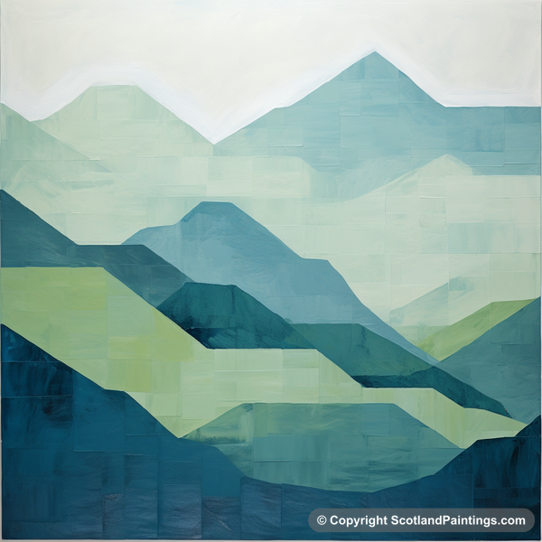 Painting - Glen Nevis - Modern & Minimal