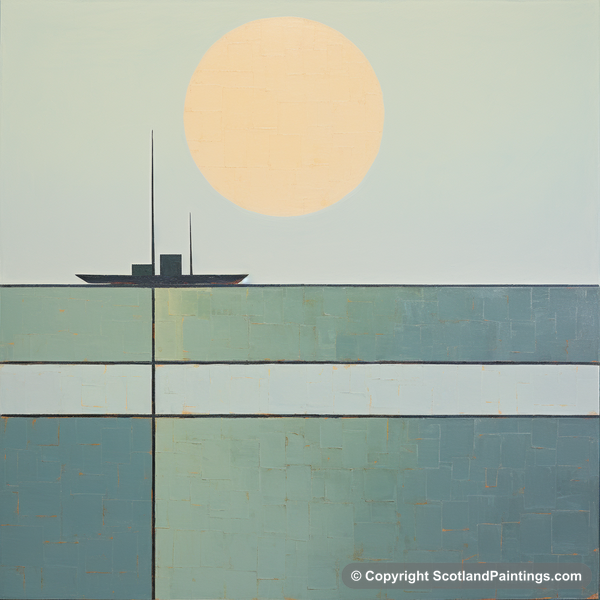 Painting - Largo Bay - Modern & Minimal