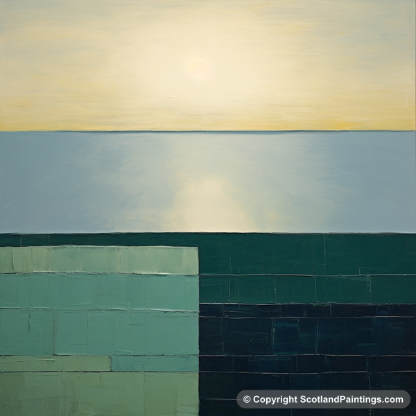 Painting - Largo Bay - Modern & Minimal