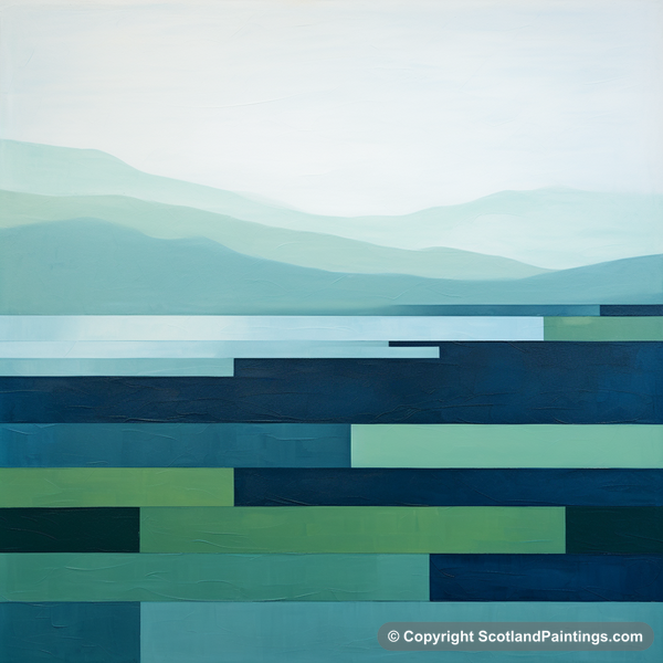 Painting - Meall Corranaich - Modern & Minimal