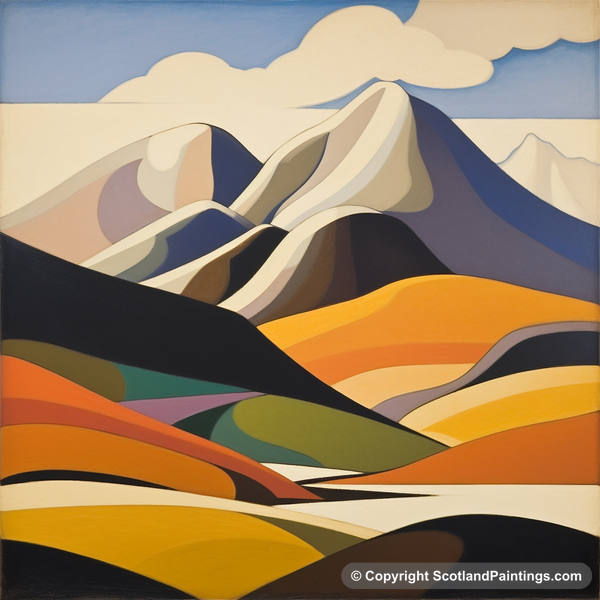 Painting - Beinn Ghlas - Modern & Minimal