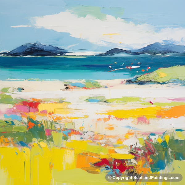 Painting - Arisaig Beach - Abstract