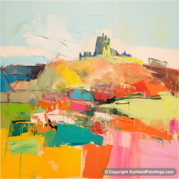 Painting - Edinburgh - Abstract