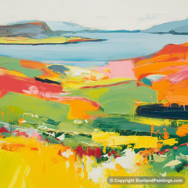 Painting - Shetland - Abstract