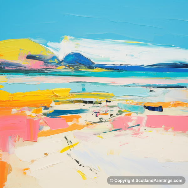 Painting - Seilebost Beach - Abstract