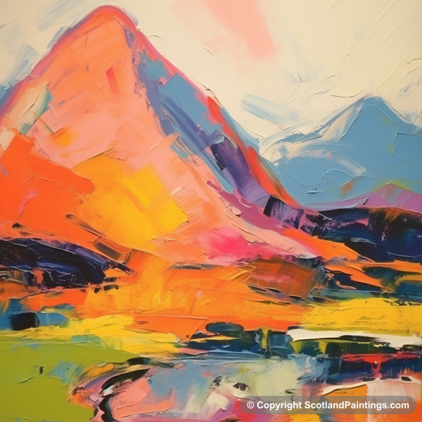 Painting - Glen Etive - Abstract