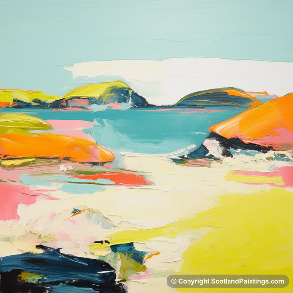 Painting - Balnakeil Bay - Abstract